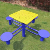 健身路径-不锈钢棋牌桌